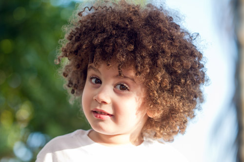 capelli afro bambini